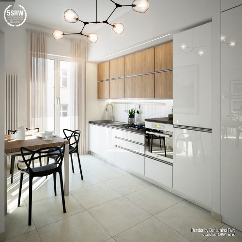 Bright Kitchen / Beniamino Faliti