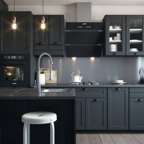 Black Kitchen / Nenad Jovanic