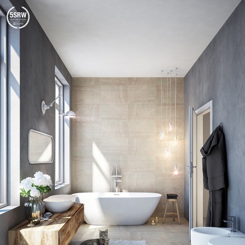 Elegant Bathroom / Daniele Careddu