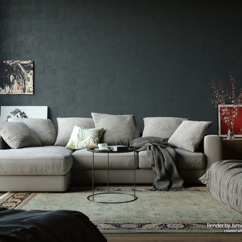 Relaxing Living Space – Jamie Shawcross