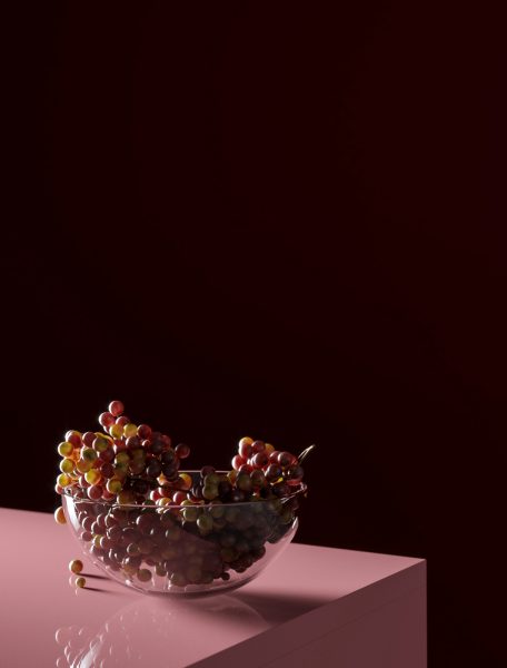 Figura F — Rendering dell’uva rossa