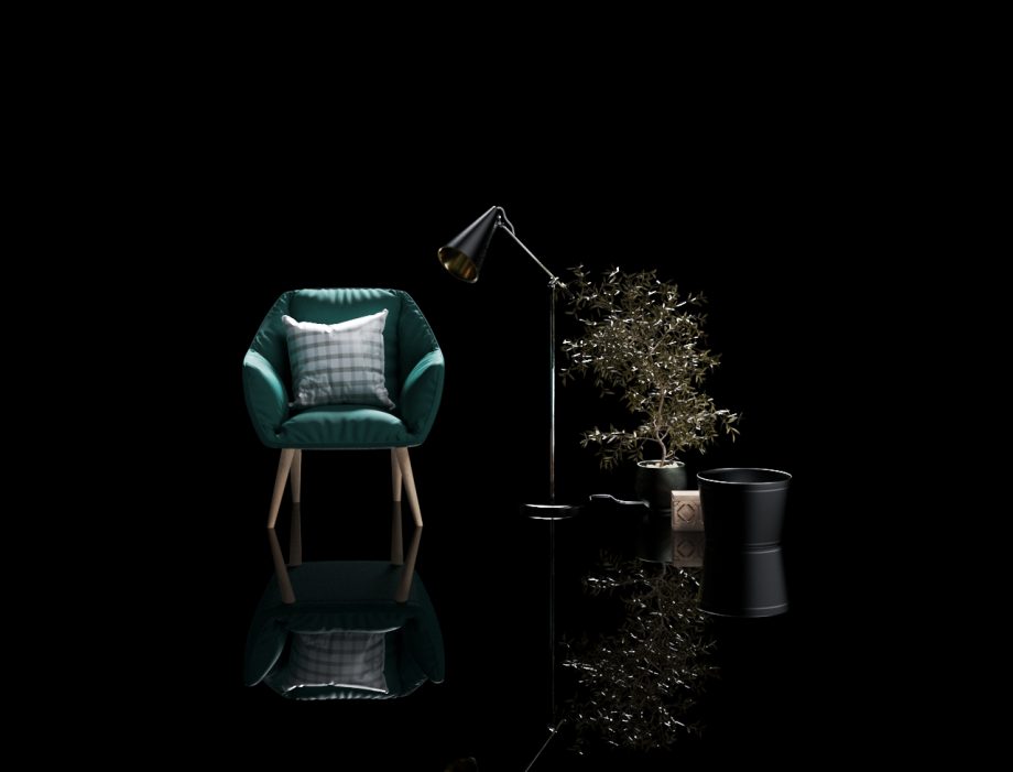 Render con todas las luces