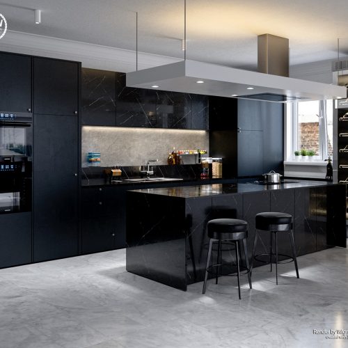 Black Marble Kitchen – Wigner Vicente